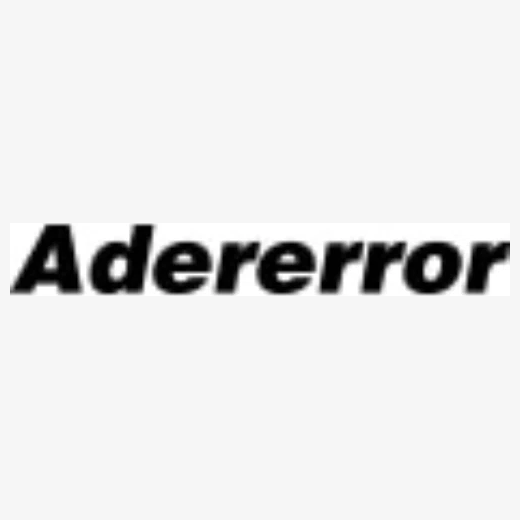 ADERERROR brand logo for en.adererror.com