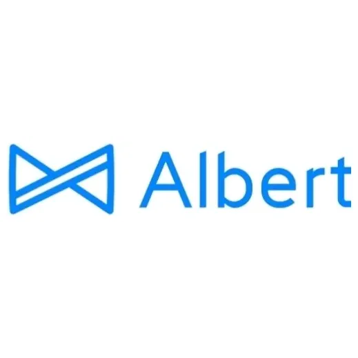 Albert brand logo for albert.com