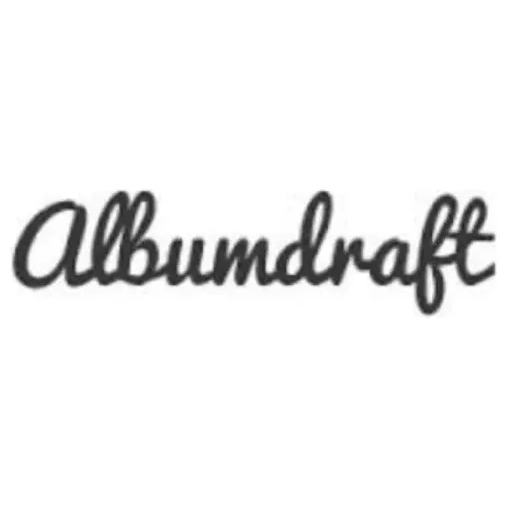 AlbumDraft brand logo for home.albumdraft.com