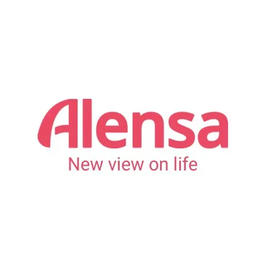 Alensa brand logo for alensa.com