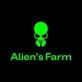 Aliens Farm brand logo for aliens.farm