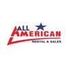 All American Rental & Sales brand logo for allamericanrentalandsales.com