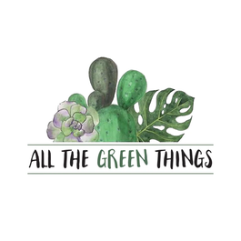 All the Green Things brand logo for allthegreenthings.com
