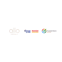 Allo Clothing brand logo for alloclothing.com