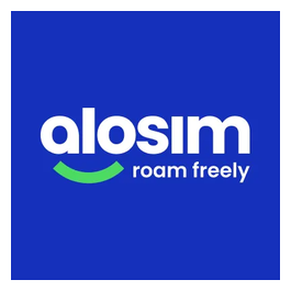 Alosim brand logo for alosim.com