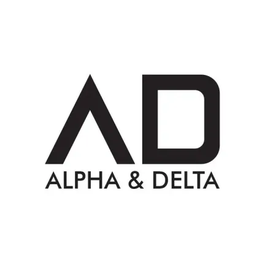 Alpha N Delta brand logo for alphandelta.com