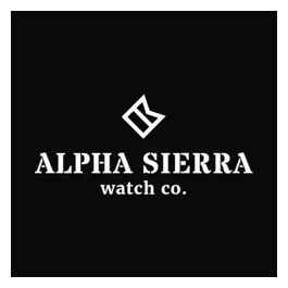 Alpha Sierra brand logo for alphasierrawatches.com