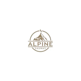 Alpine Saunas brand logo for alpinesaunas.com