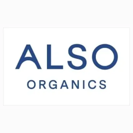 Also Organics brand logo for alsoorganics.com