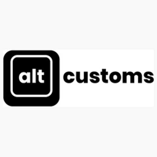 Alt Customs brand logo for altcustoms.com