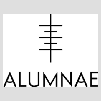Alumnae brand logo for alumnae.nyc