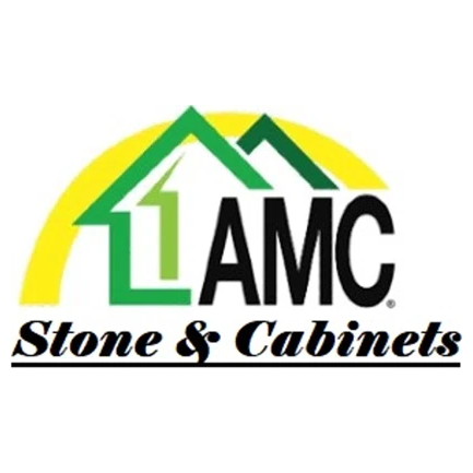 AMC Stone and Cabinets brand logo for amcstoneandcabinets.com