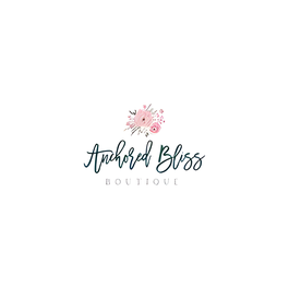 Anchored Bliss Boutique brand logo for anchoredblissboutique.com