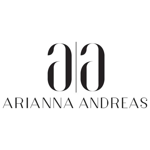 Arianna Andreas brand logo for ariannaandreas.com