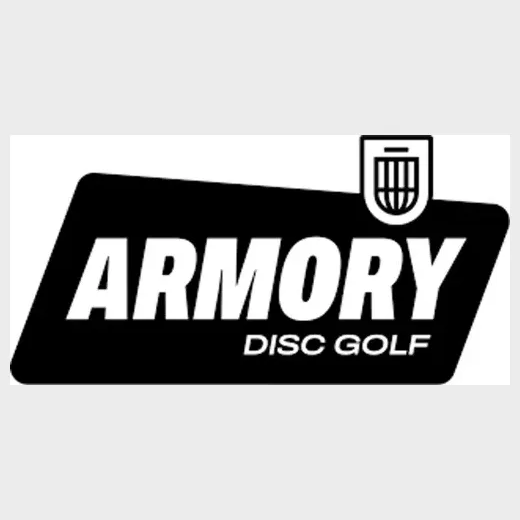 Armory Disc Golf brand logo for armorydiscgolf.com