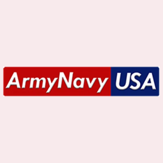 Army Navy USA brand logo for armynavyusa.com