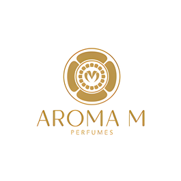 Aromam brand logo for aromamperfumes.com
