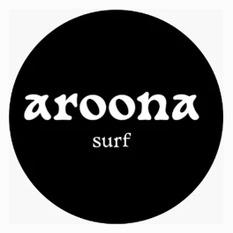 Aroona brand logo for aroonasurf.shop