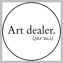 Art Dealer Journal brand logo for artdealerjournal.com