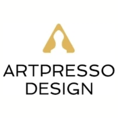 Artpresso Design brand logo for artpressodesign.com