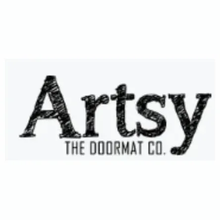 Artsy Doormats brand logo for artsydoormats.com