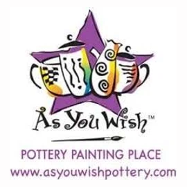 As You Wish brand logo for asyouwishpottery.com