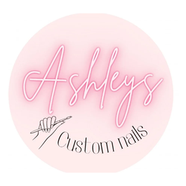 Ashley's Custom Nails brand logo for ashleyscustomnails.com