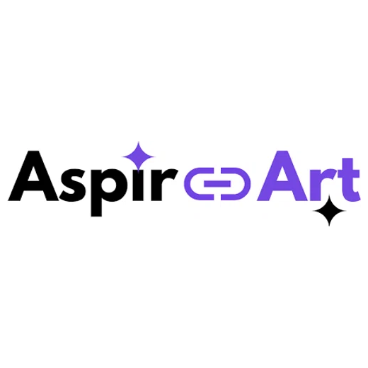 Aspirart brand logo for aspirart.com