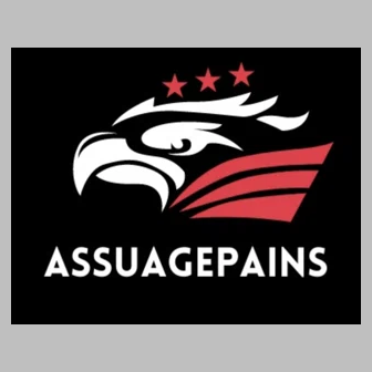 Assuage Pains brand logo for assuagepains.com