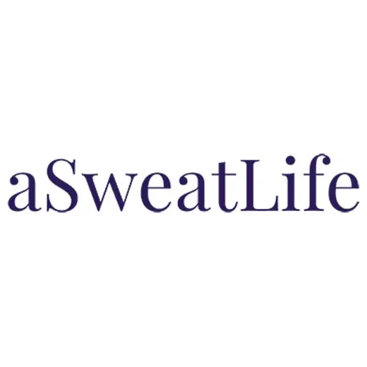 aSweatLife brand logo for asweatlife.com