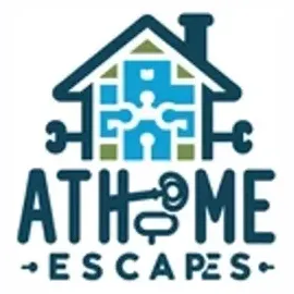 At Home Escapes brand logo for athomeescapes.com