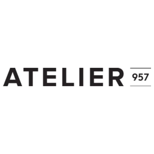 Atelier 957 brand logo for atelier957.com