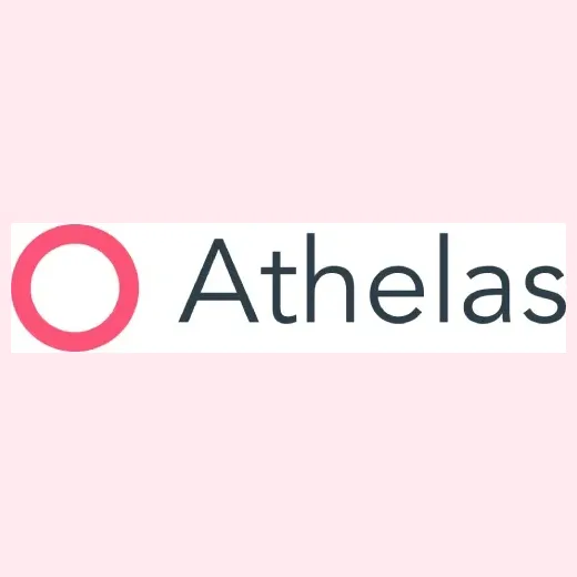 Athelas brand logo for athelas.com