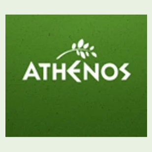 Athenos brand logo for athenos.com