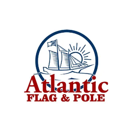 Atlantic Flagpole brand logo for atlanticflagpole.com