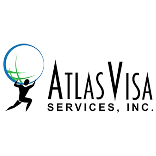 Atlas Visa brand logo for atlasvisa.com