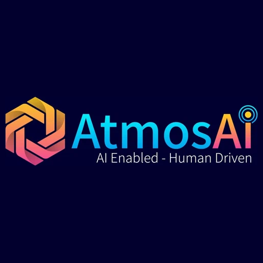 Atmos AI brand logo for atmosai.io