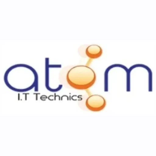 Atom Online brand logo for atomonline.com