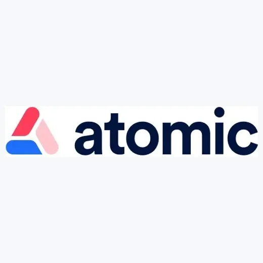 Atomic brand logo for atomic.io