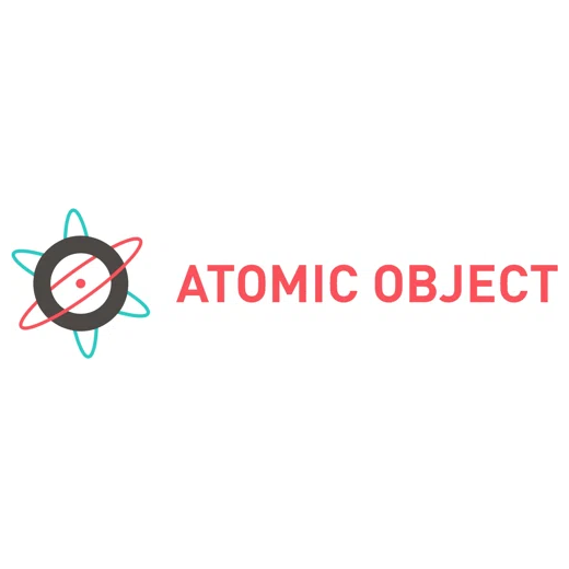 Atomic Object brand logo for atomicobject.com