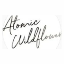 Atomic Wildflower brand logo for atomicwildflower.com