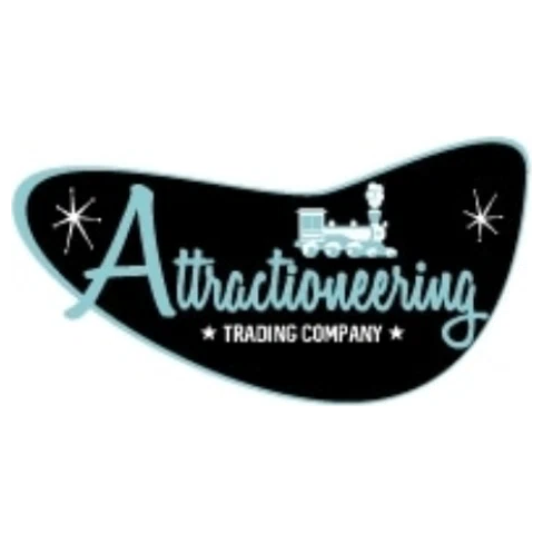Attractioneering brand logo for attractioneering.com