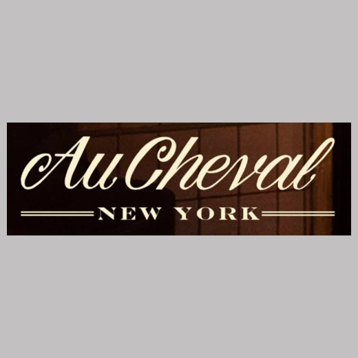 Au Cheval brand logo for auchevalnyc.com