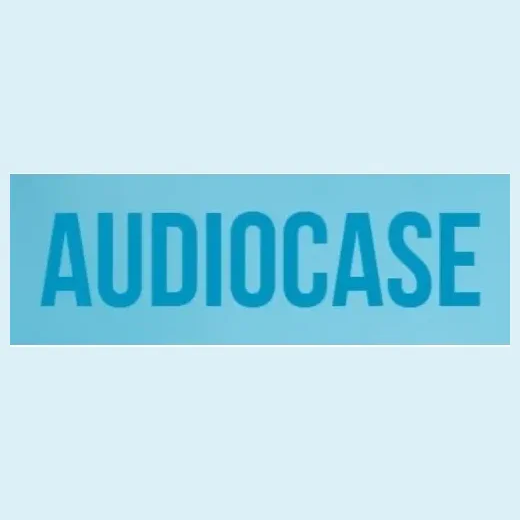 Audiocase brand logo for audiocase.dk