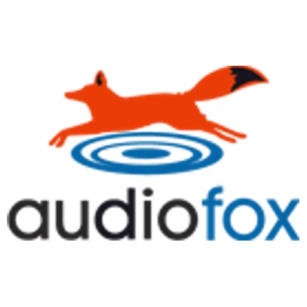 AudioFox brand logo for audiofox.com