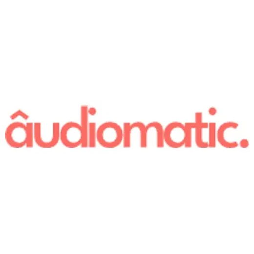 Audiomatic brand logo for audiomatic.io