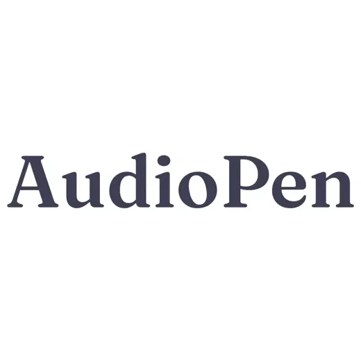 AudioPen brand logo for audiopen.ai
