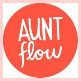 Aunt Flow brand logo for goauntflow.com