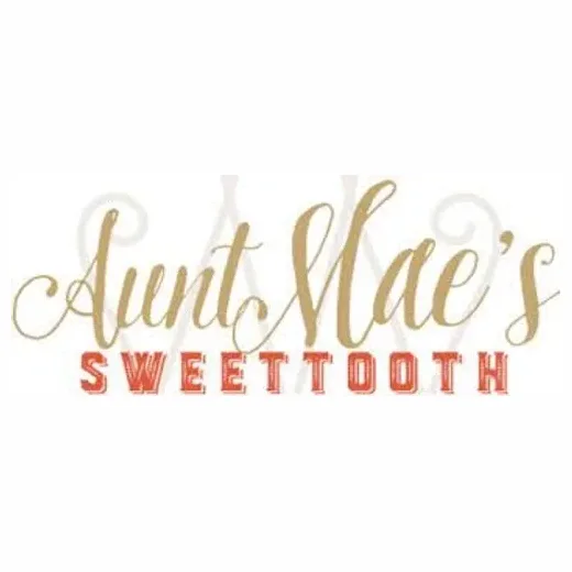 Aunt Mae's Sweets brand logo for auntmaessweets.com