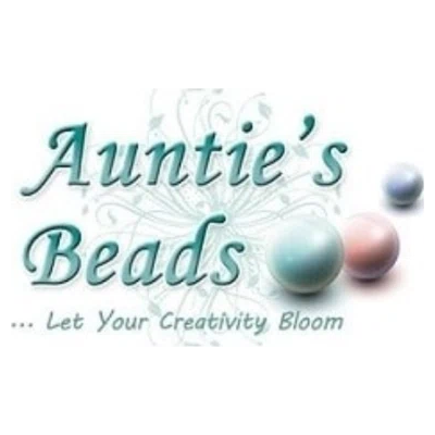 Auntie's Beads brand logo for auntiesbeads.com